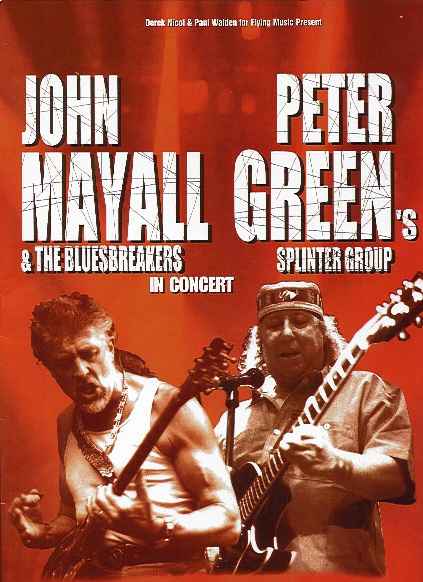 John Mayall & Peter Green Programme